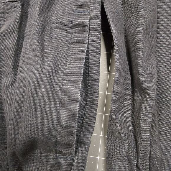 Dickies CPO Shirt Large Canvas Overshirt Workwear Americana Retro Outdoors Biker - Picture 3 of 16